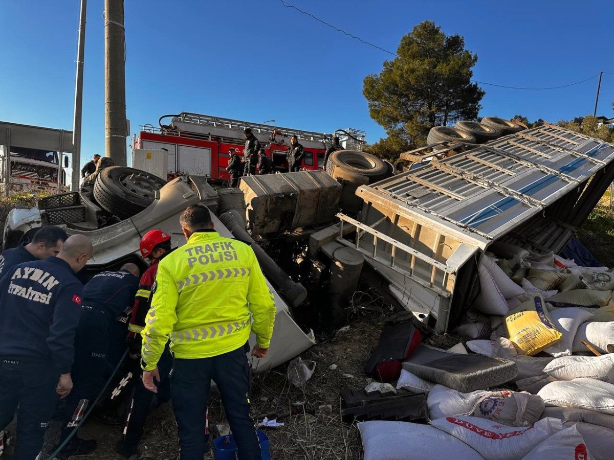 Kuşadası'nda Trafik Kazası: 1 Ölü, 3 Yaralı