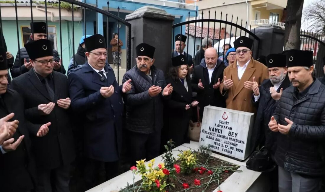 Kuva-yi Ulusala kahramanı Edremit Kaymakamı Köprülülü Hamdi Bey, şehit edildiği