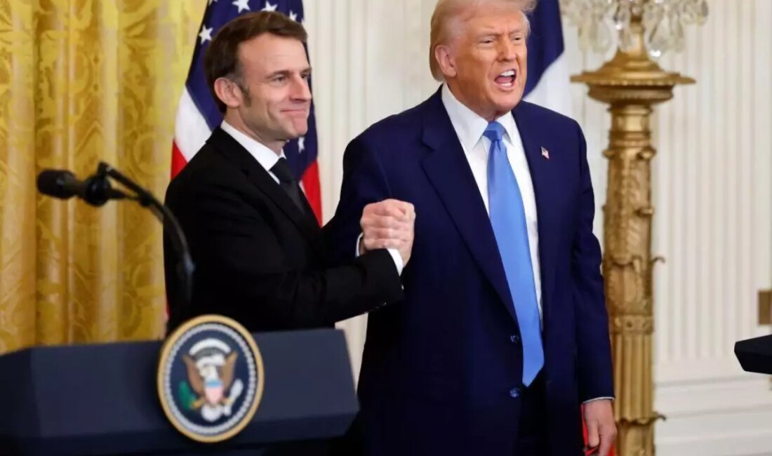 Macron, Ukrayna için güvenlik garantileri gerekliliğini vurguladı; Trump ise ateşkes