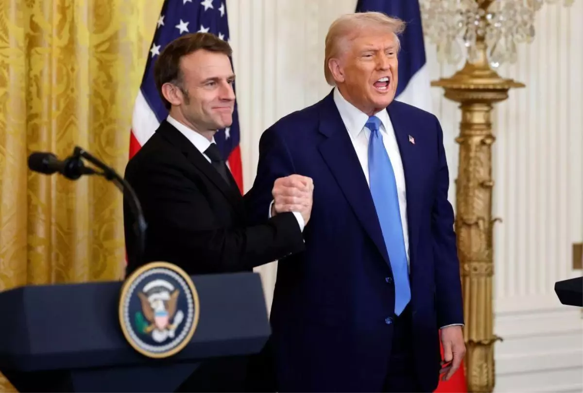 Macron, Ukrayna için güvenlik garantileri gerekliliğini vurguladı; Trump ise ateşkes