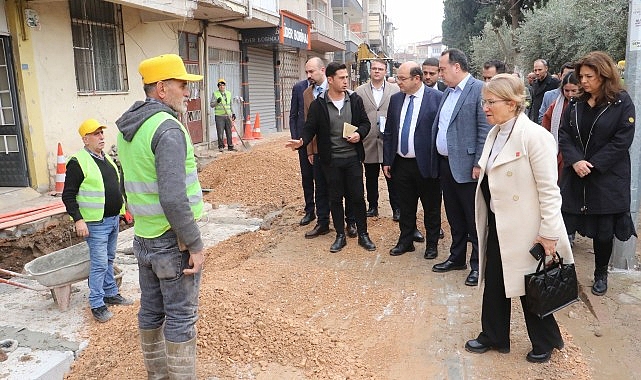 Manisa Büyükşehir Belediyesi, Akhisar'da altyapı seferberliği başlatarak şehrin altyapısını güçlendirmeyi