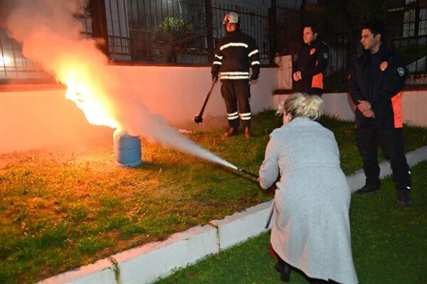  Eğitimde, afetlerde ilk yardım, yangın söndürme ve arama kurtarma konularında