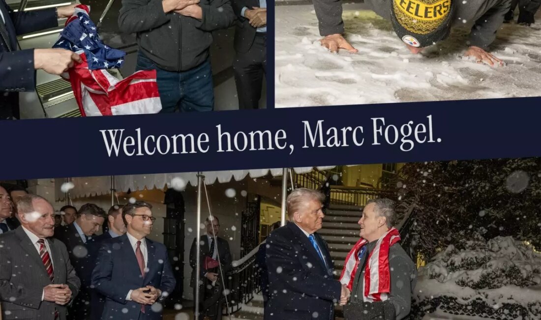 Marc Fogel, Rusya'da haksız yere tutuklu kaldıktan sonra serbest bırakıldı.