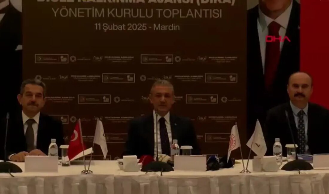 Mardin'de Dicle Kalkınma Ajansı'nın Yönetim Kurulu toplantısı gerçekleştirildi. Toplantıda bölgesel