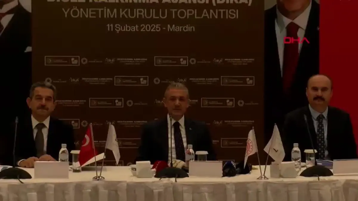 Mardin'de Dicle Kalkınma Ajansı'nın Yönetim Kurulu toplantısı gerçekleştirildi. Toplantıda bölgesel