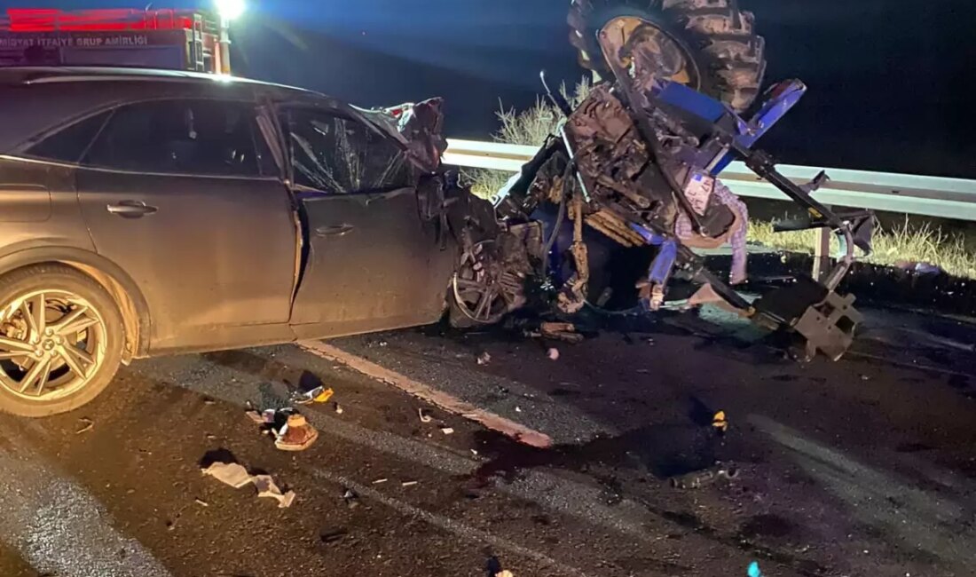 Mardin'de meydana gelen trafik kazasında 3 kişi yaralandı. Olay yerine