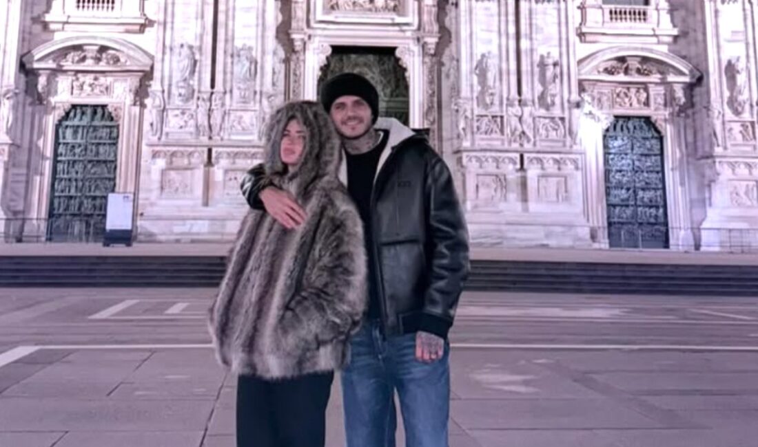 Mauro Icardi ve China Suarez'ın Milano'daki romantik anlarını keşfedin. Aşk