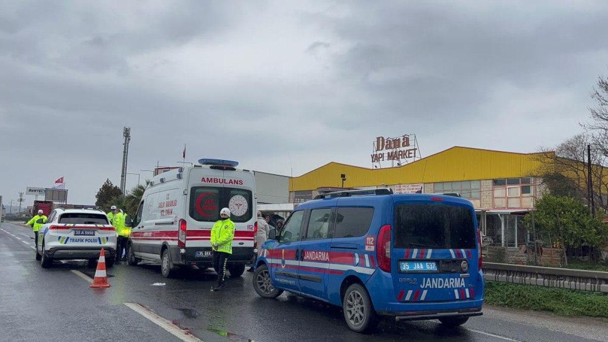 Menemen'de Feci Motosiklet Kazası