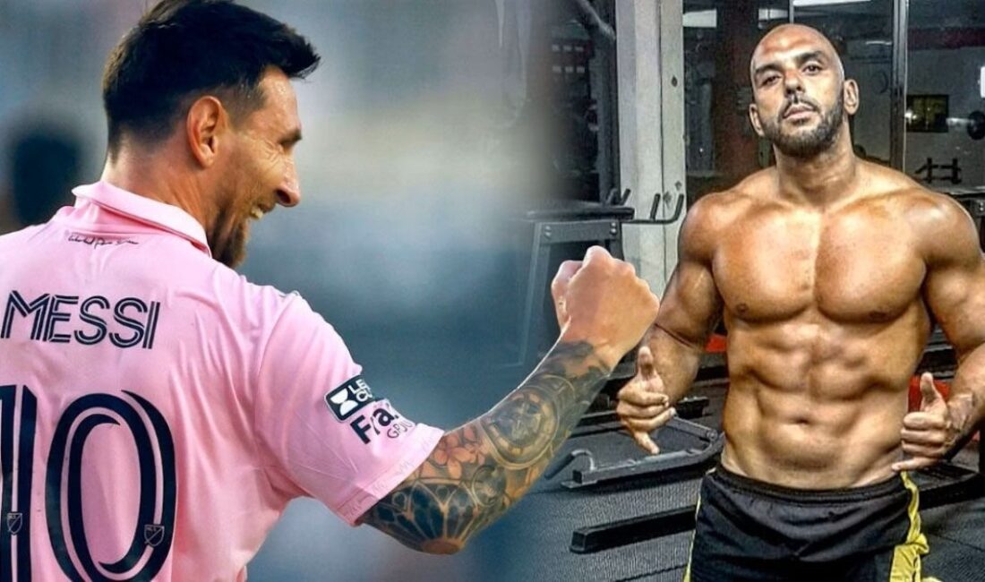 Messi'nin koruması Yassine Chueko, sadece güvenlik değil, aynı zamanda stil