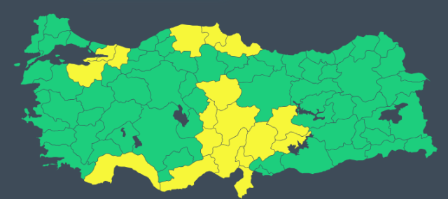 Meteoroloji'den Hava Durumu Uyarısı