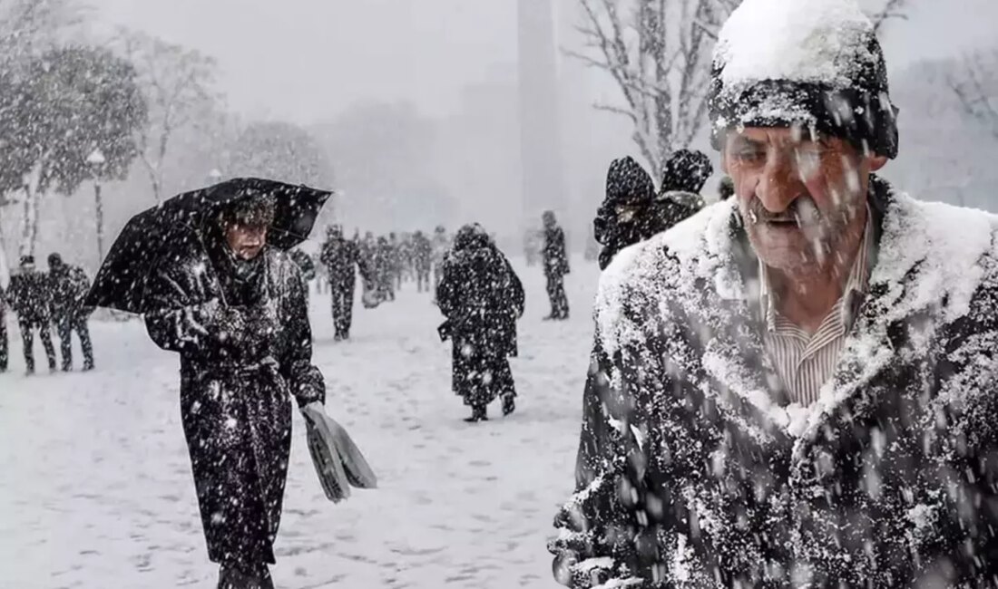 Meteoroloji, yaklaşan soğuk hava dalgası nedeniyle kuvvetli kar ve fırtına