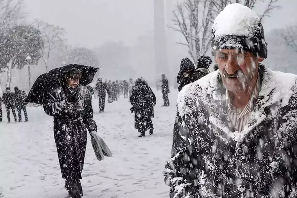 Meteoroloji, yaklaşan soğuk hava dalgası nedeniyle kuvvetli kar ve fırtına