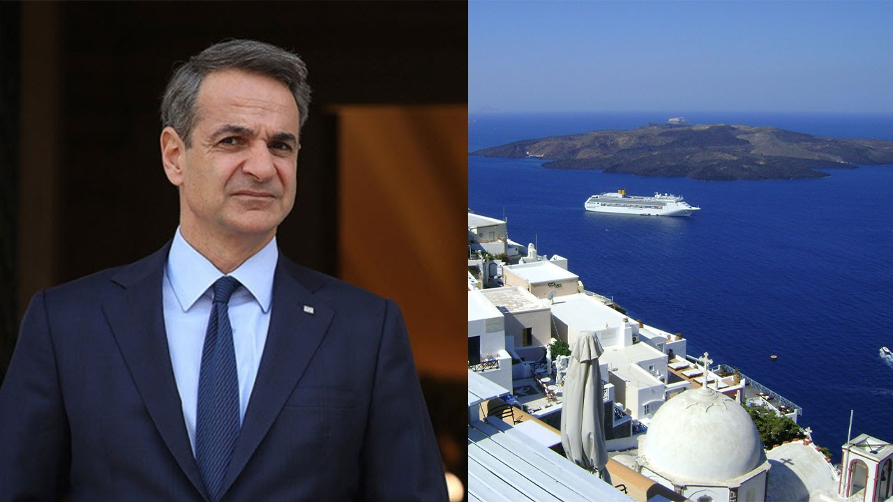 Yunanistan Başbakanı Kyriakos Miçotakis, Ege Denizi'nde meydana gelen depremlerin ardından