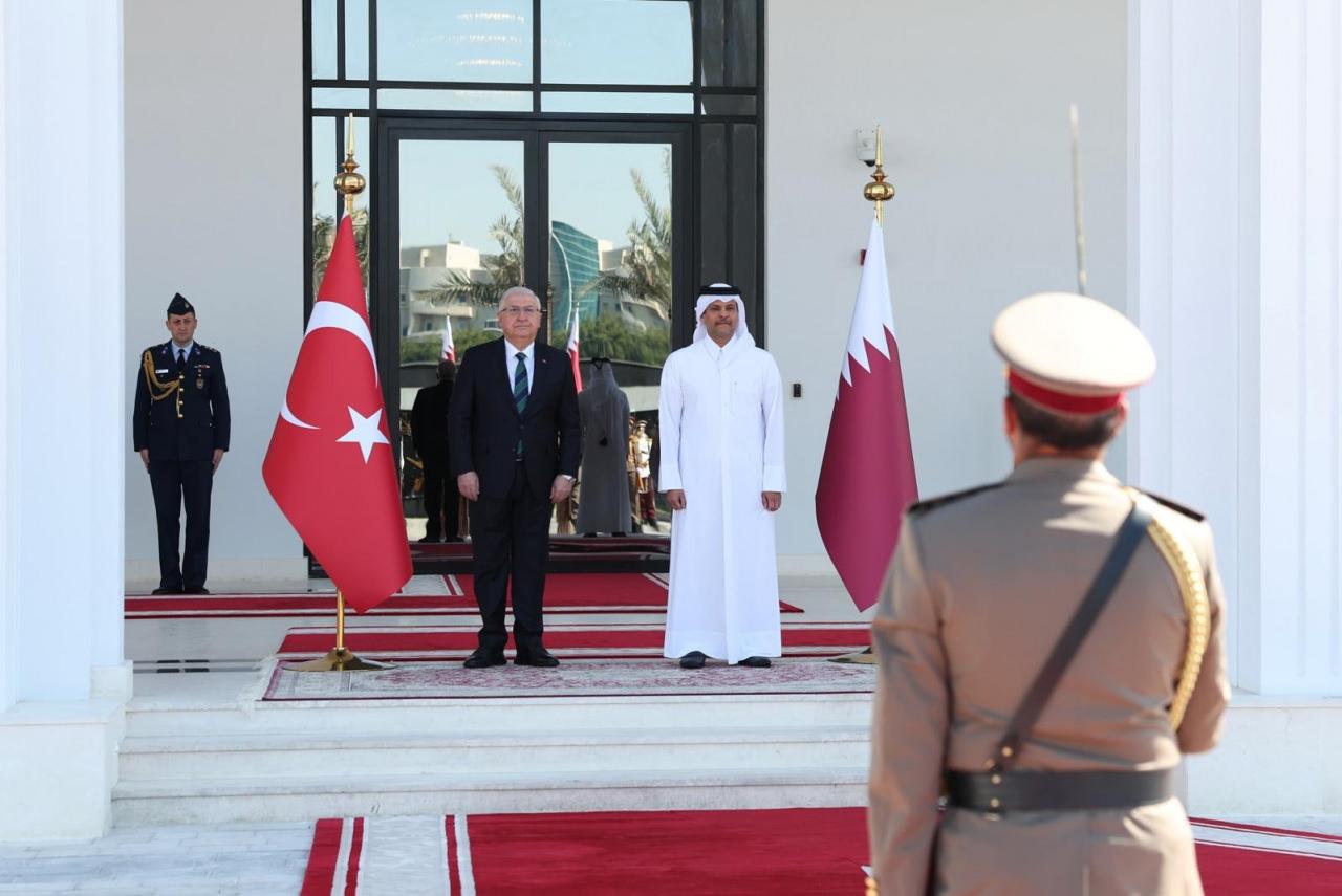 Milli Savunma Bakanı Yaşar Güler'in Katar Ziyareti