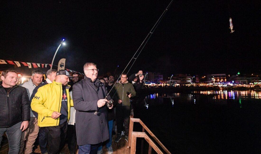 Karaburun Belediyesi tarafından bu yıl 14. kez Mordoğan Levrek Avı
