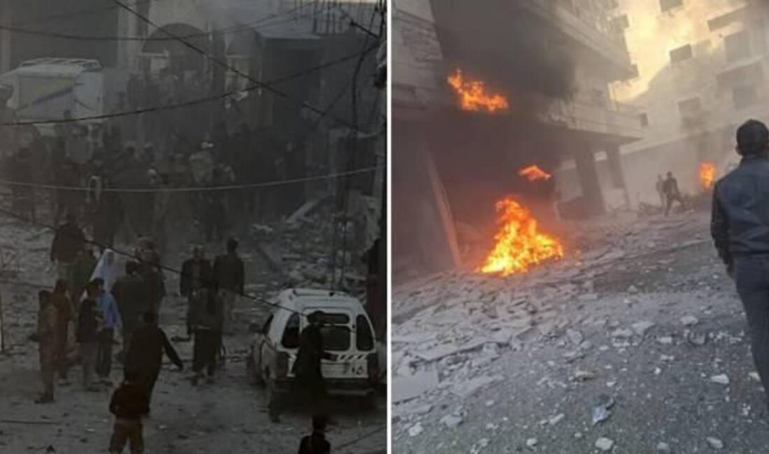 Münbiç'te meydana gelen terör saldırısında 3 sivil hayatını kaybetti. Olayın