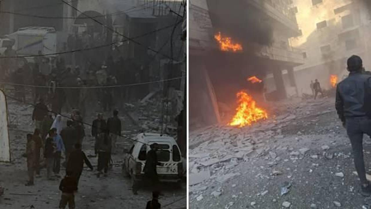 Münbiç'te meydana gelen terör saldırısında 3 sivil hayatını kaybetti. Olayın