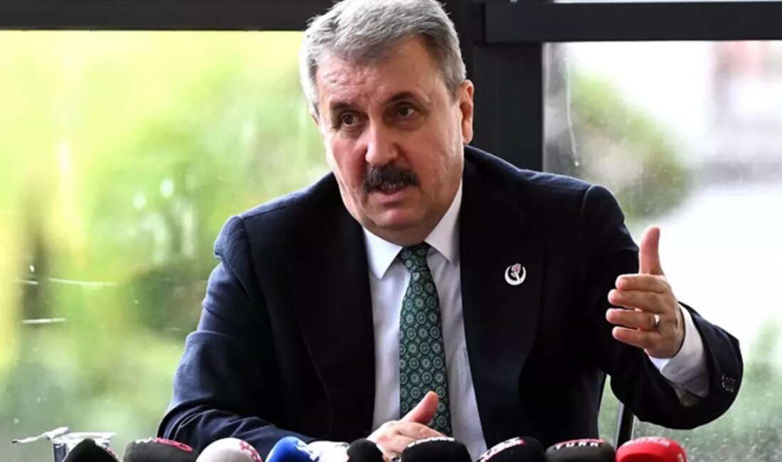 Büyük Birlik Partisi Genel Lideri Mustafa Destici, HÜDA PAR'ın Diyarbakır'da