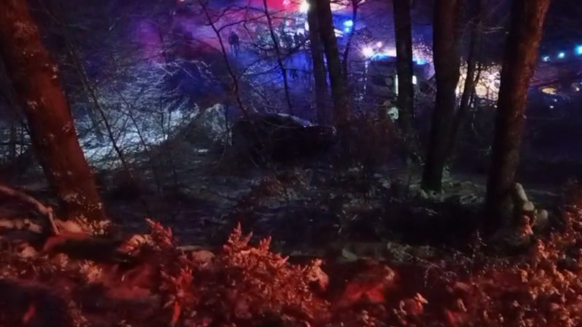 Mustafakemalpaşa'da meydana gelen feci kaza, 5 kişiyi yaraladı. Olay anında