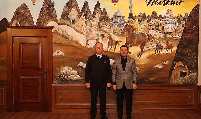 Nevşehir İl Jandarma Komutanı Kıdemli Albay Numan Öksüz, Belediye Başkanı