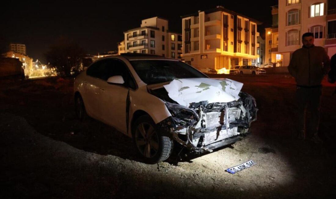 Nevşehir'de meydana gelen trafik kazasında bir sürücü olay yerinden kaçtı.