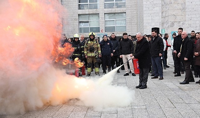 Nilüfer Belediyesi, olası yangın durumlarına karşı hazırlığını güçlendirmek amacıyla kapsamlı