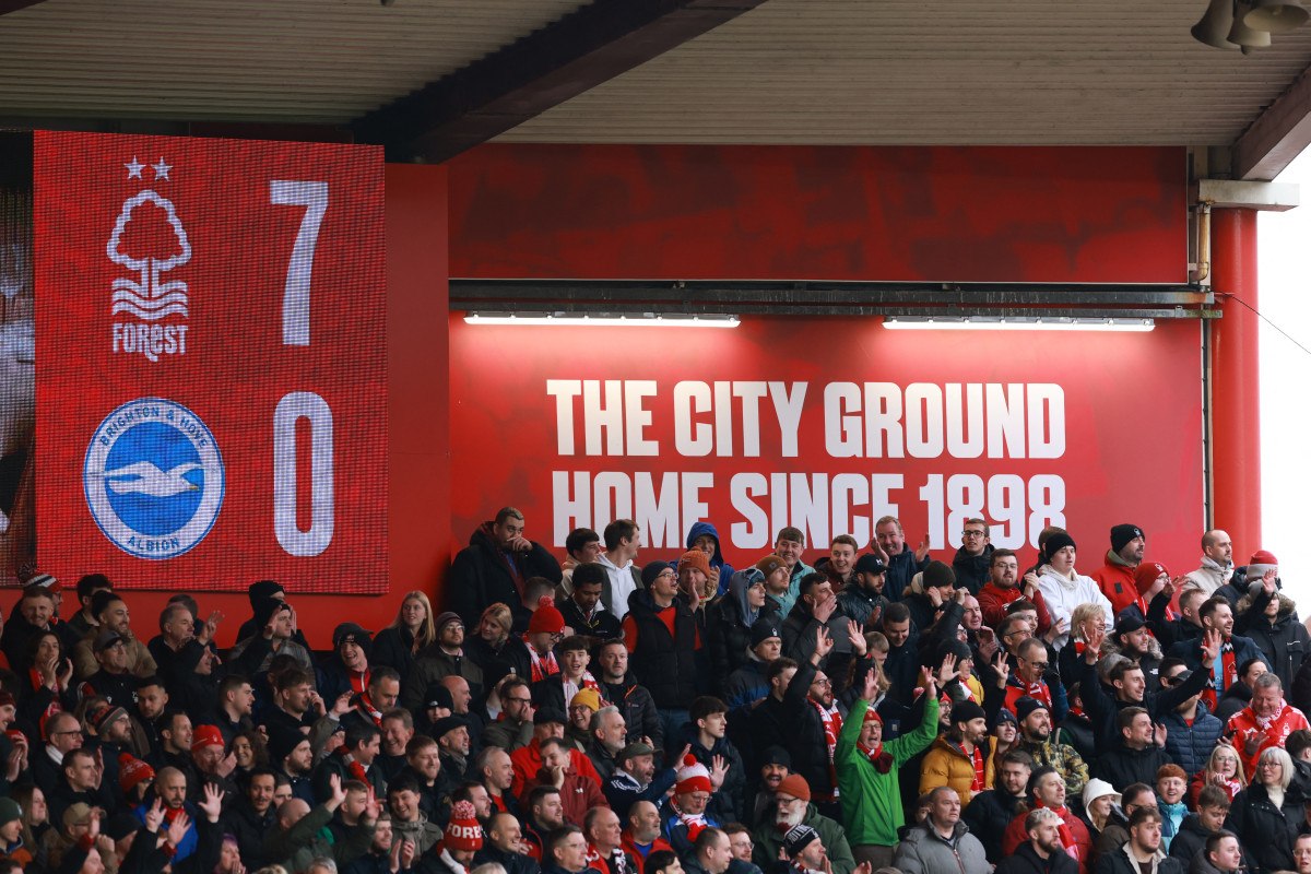 Nottingham Forest, Brighton'ı 7-0 Yenerek Farklı Bir Galibiyet Aldı