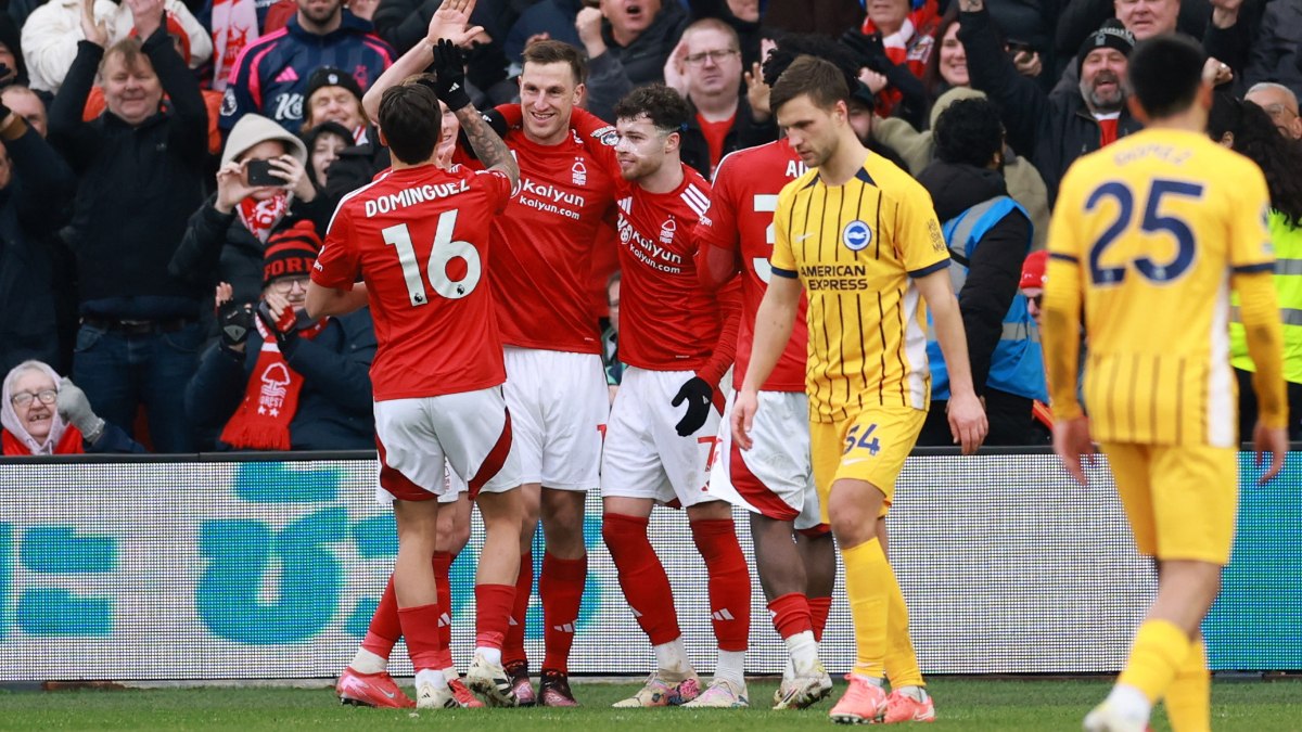 Nottingham Forest, Brighton karşısında 7-0'lık etkileyici bir galibiyet alarak dikkatleri