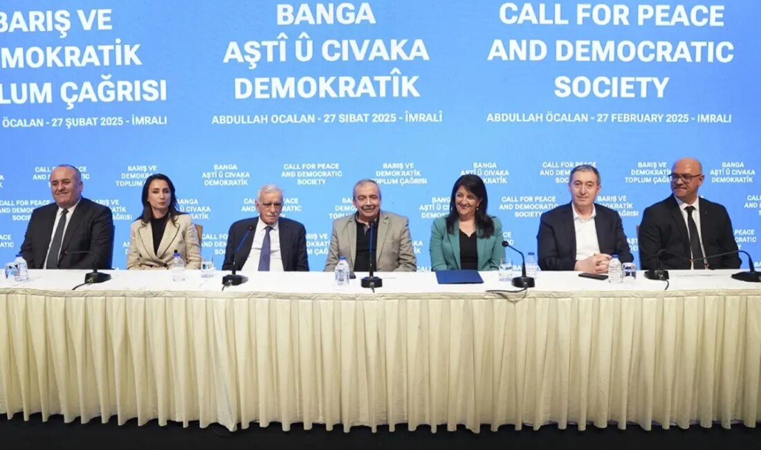 DEM Parti İmralı heyeti, teröristbaşı Abdullah Öcalan'ı İmralı'da üçüncü sefer