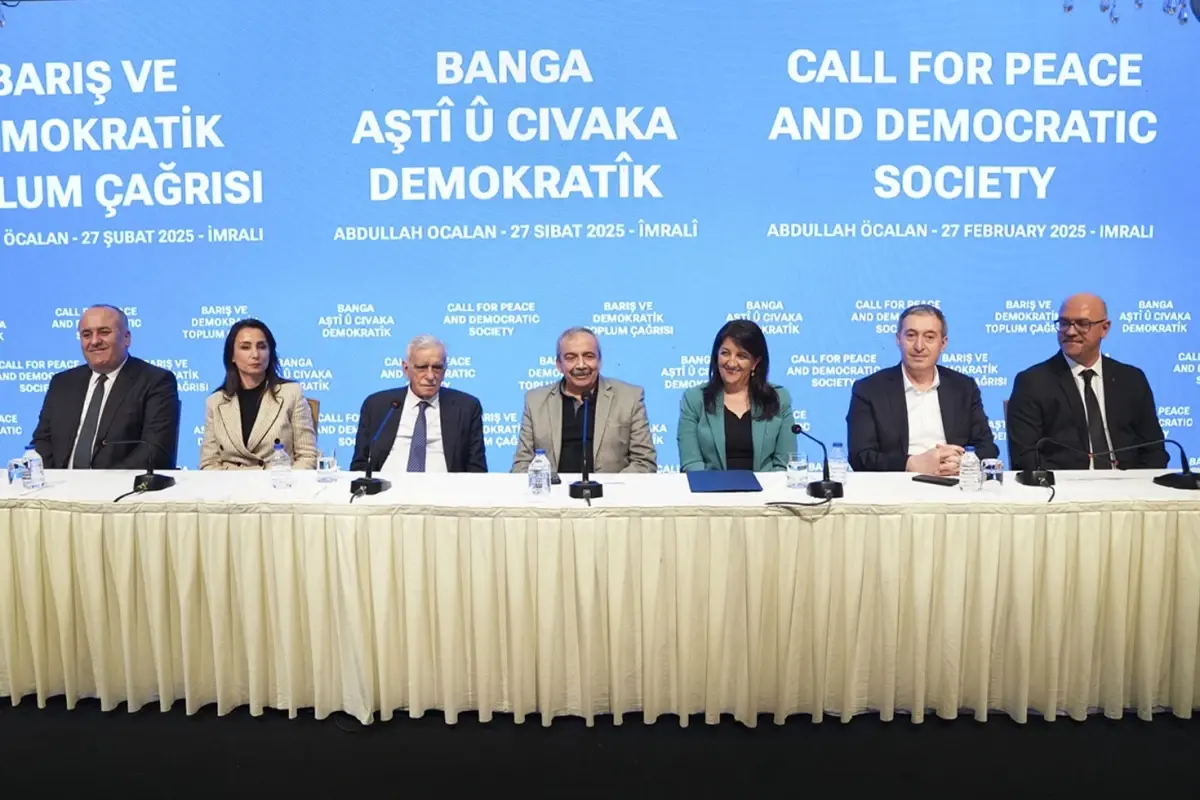 DEM Parti İmralı heyeti, teröristbaşı Abdullah Öcalan'ı İmralı'da üçüncü sefer
