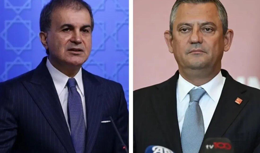 AK Parti Sözcüsü Ömer Çelik, CHP Genel Başkanı Özgür Özel'in