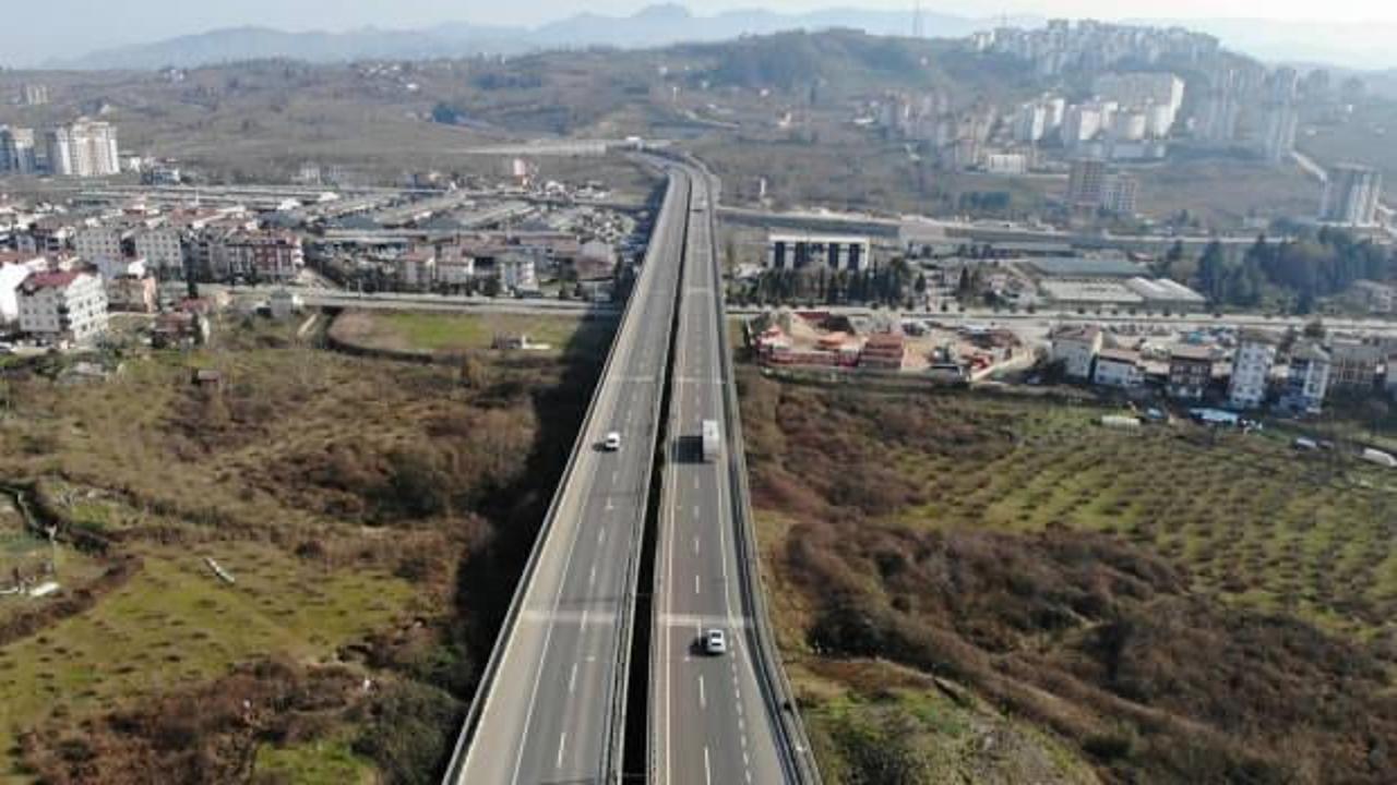 Ordu Çevre Yolu Projesi'nin ikinci etabında çalışmalar hızla devam ediyor.
