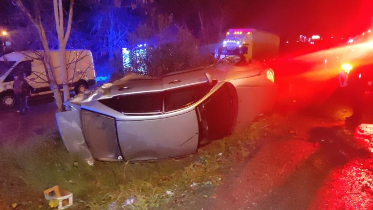 Orhangazi'de meydana gelen feci trafik kazasında 1 kişi hayatını kaybetti,