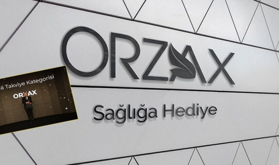 Orzaks İlaç, sağlık sektöründeki başarılarını taçlandırarak yılın itibarlı markası ödülünü