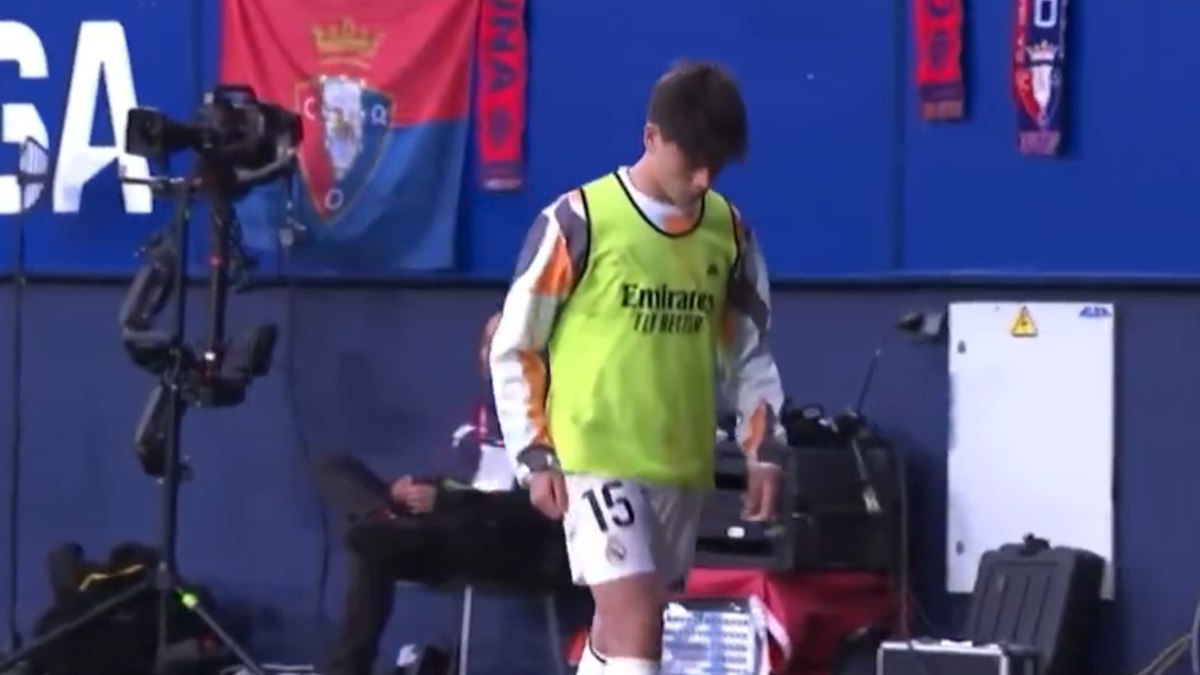 Real Madrid'in Osasuna ile deplasmanda 1-1 berabere kaldığı maçta Arda