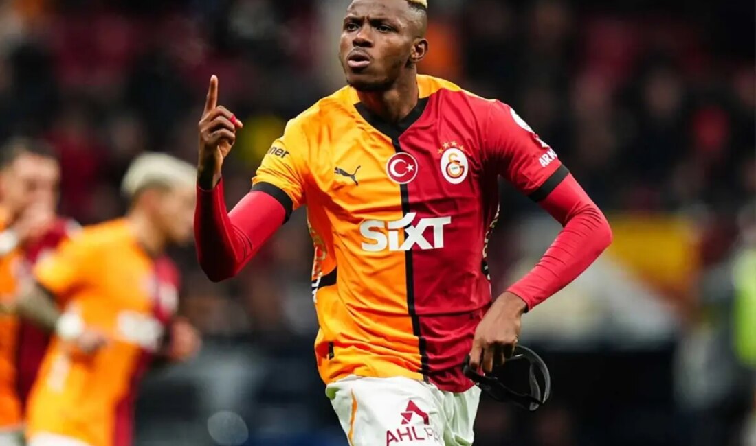 Galatasaray'ın sezon başında Napoli'den kiralık olarak takımına kattığı Vicrtor Osimhen'e