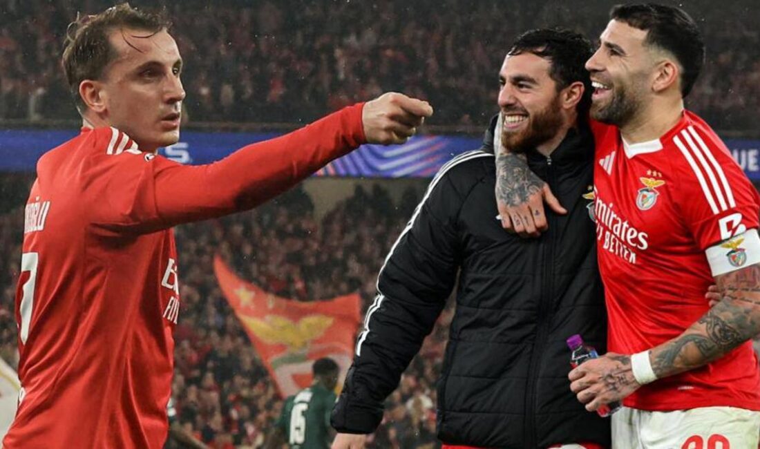 UEFA Şampiyonlar Ligi Eleme Çeşidi Play-off rövanş maçında Benfica, alanında