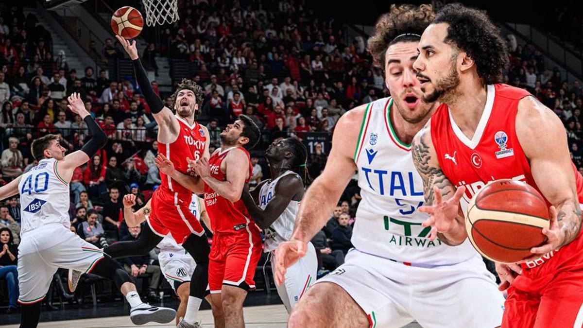 EuroBasket Elemeleri B Grubu'nda A Milli Erkek Basketbol Takımımız, sahasında