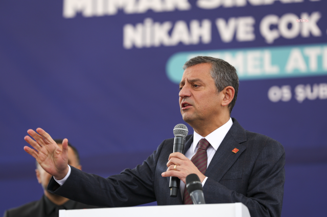 Özgür Özel, Deprem ve Afetlere Hazırlık İçin Bakanlık Kurulmasını Önerdi