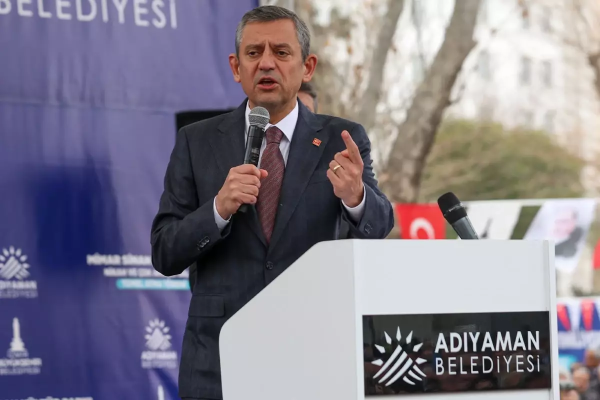 Özgür Özel, Türkiye'nin deprem ve afetlere karşı daha etkili bir