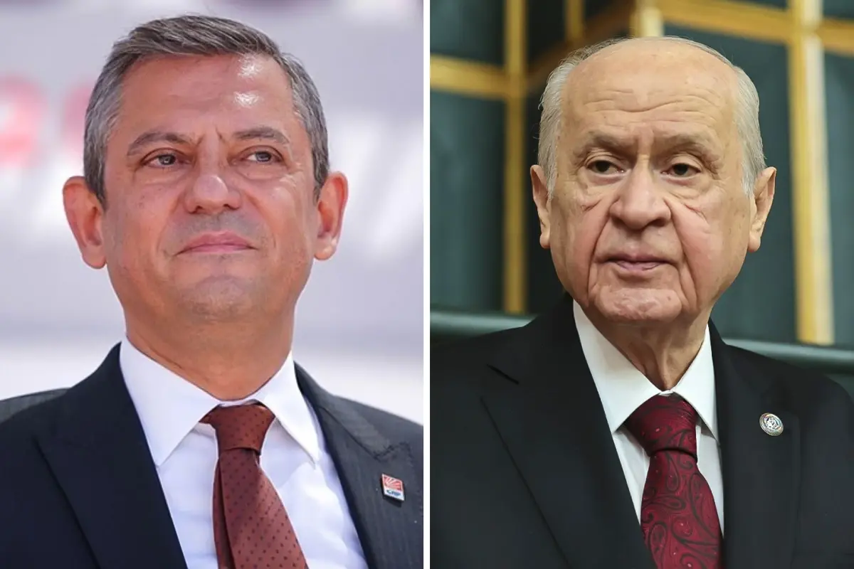 Özgür Özel, Devlet Bahçeli'ye geçmiş olsun dileklerini iletti. Siyasi dayanışmanın
