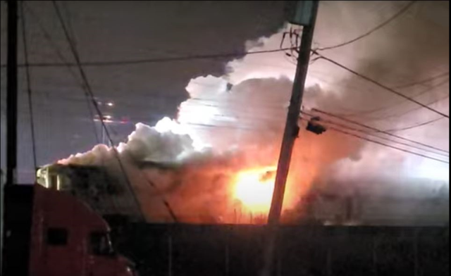 Philadelphia'da Korkunç Tren Yangını