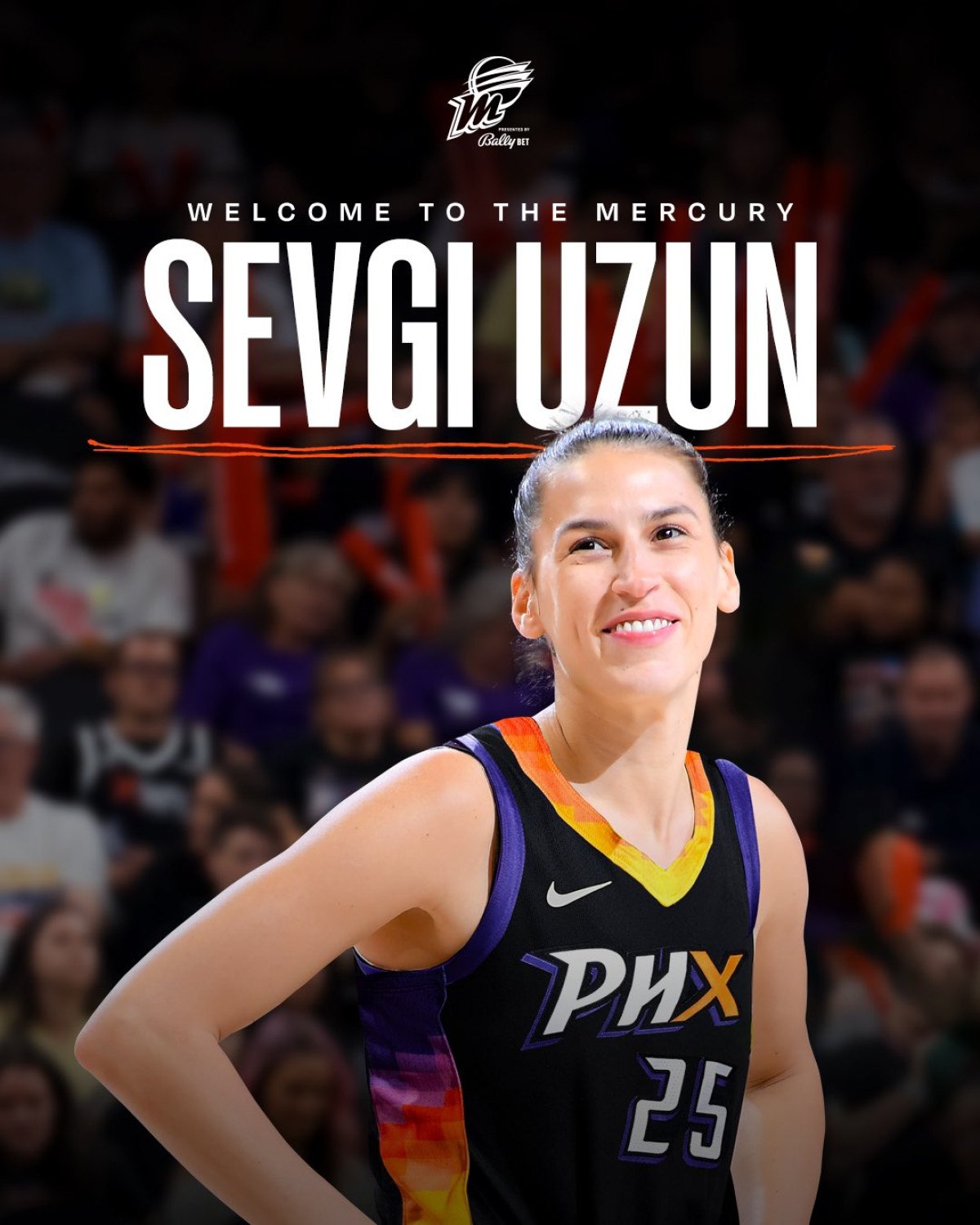 Phoenix Mercury, Sevgi Uzun'u Kadrosuna Kattı