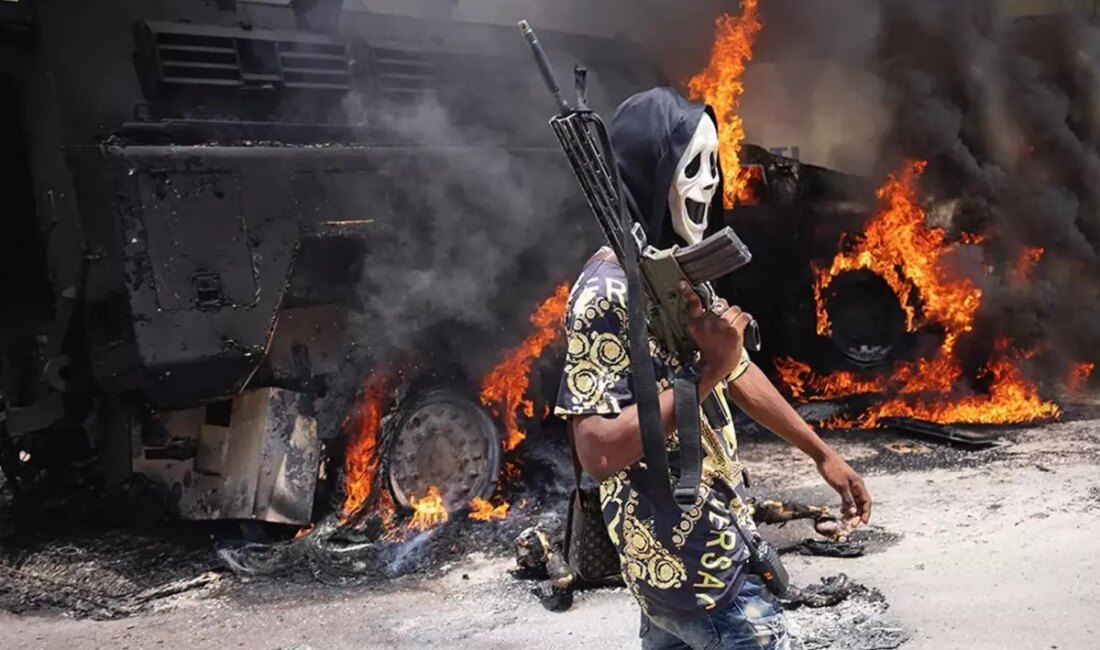Haiti'de son günlerde düzenlenen polis operasyonlarına misilleme yapan bir çete,