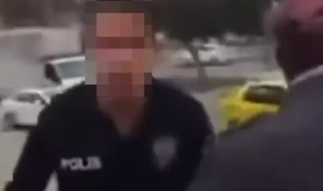 "Polis ve Vatandaş Arasında Gerilim Dolu Diyalog" başlığı altında, güvenlik