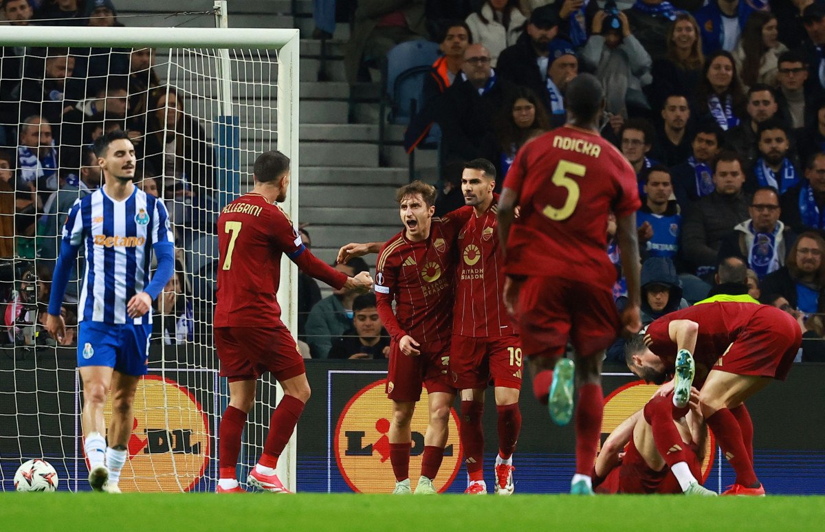Porto ve Roma, UEFA Avrupa Ligi Eleme Turu'nda 1-1 Berabere Kaldı