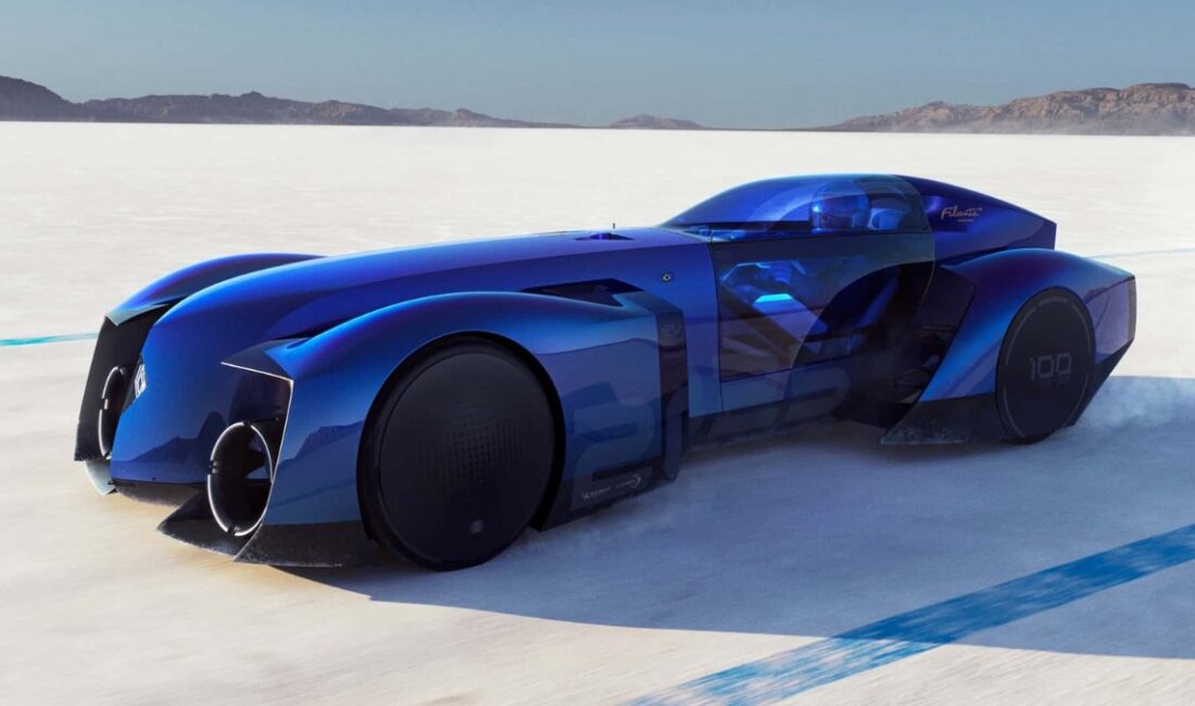 Renault'un yeni elektrikli araç prototipi Filante Record 2025, geleceğin sürdürülebilir