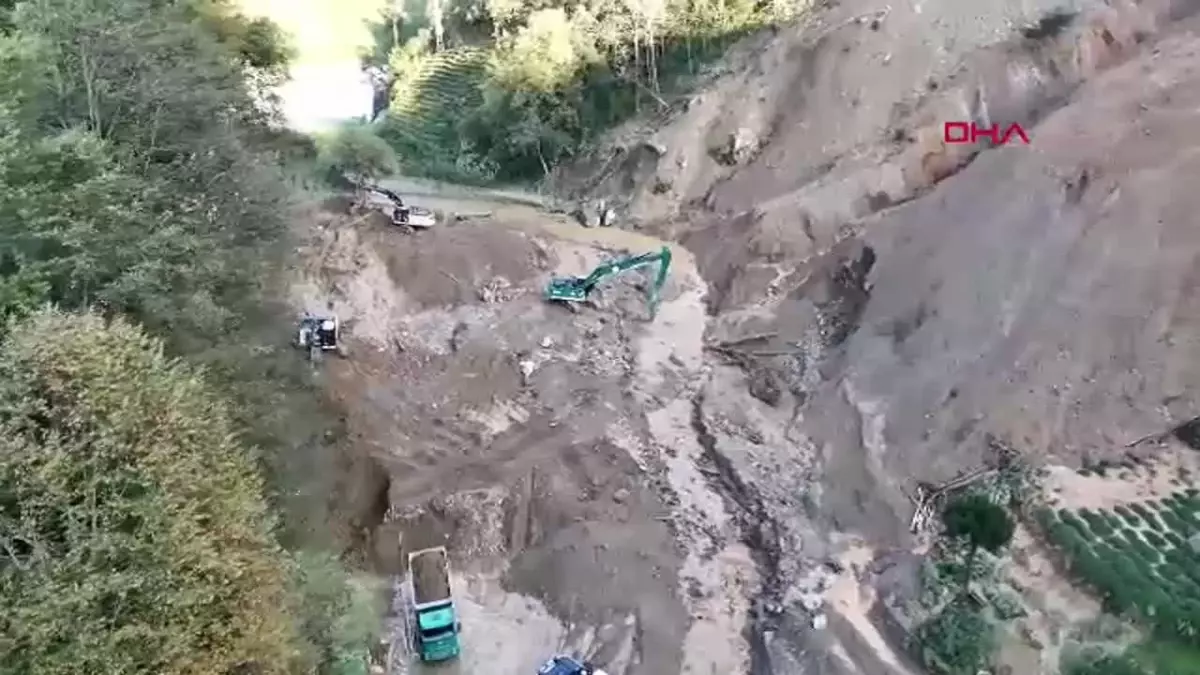 Rize'de son 20 yılda yağış trendlerindeki değişimi ve bu değişimlerin