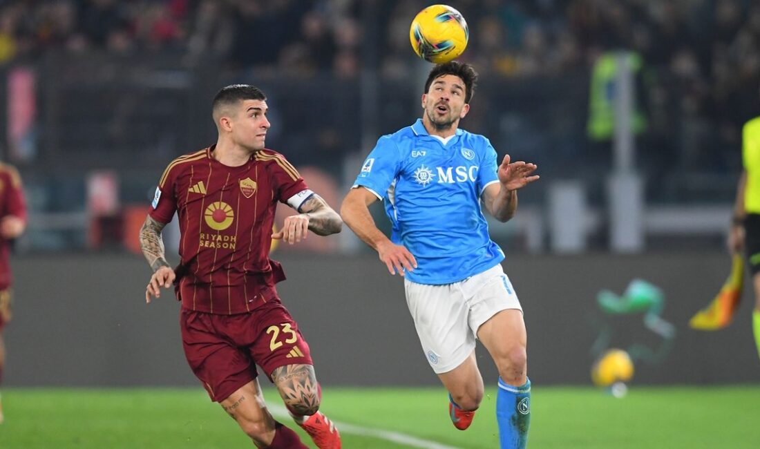 Roma ve Napoli, nefes kesen bir karşılaşmada berabere kalarak futbolseverlere