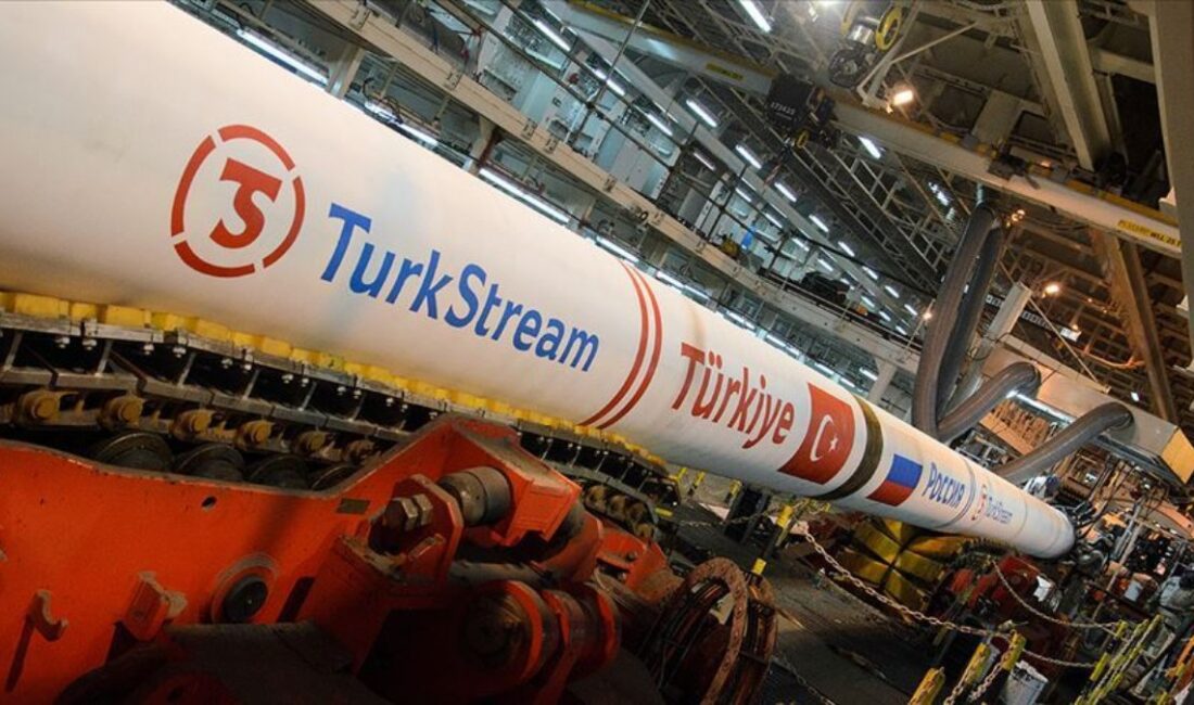 TürkAkım boru sınırı, 1 Ocak'tan sonra Rus doğalgazının Avrupa'ya ulaştığı
